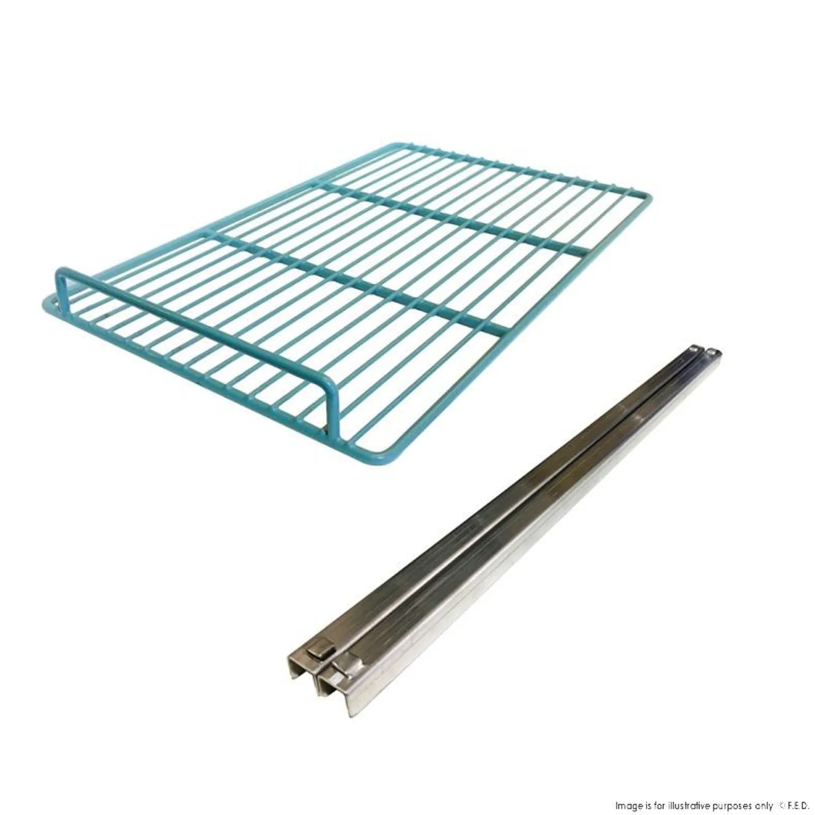 FED-X XGNS-SHELFSET - Additional Shelf Set for Under Counter Units