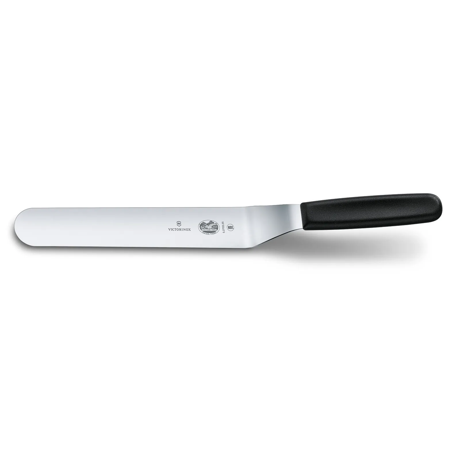 Victorinox 5.2703.25 - Spatula, 25cm, Offset Shaped Blade, 20cm Spread, Nylon - Black