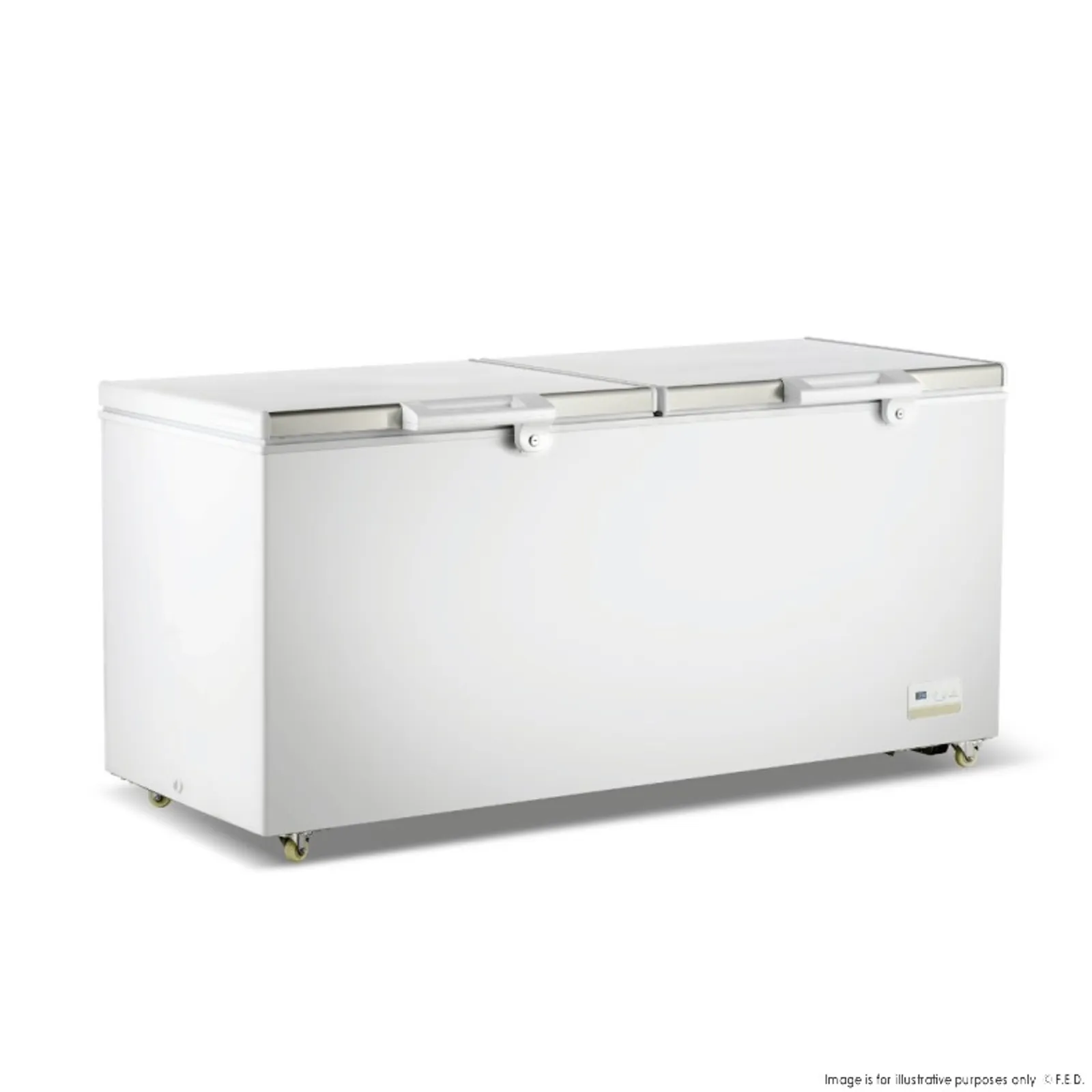 Thermaster BD600F - 600L Chest Freezer with Stainless Steel Lid
