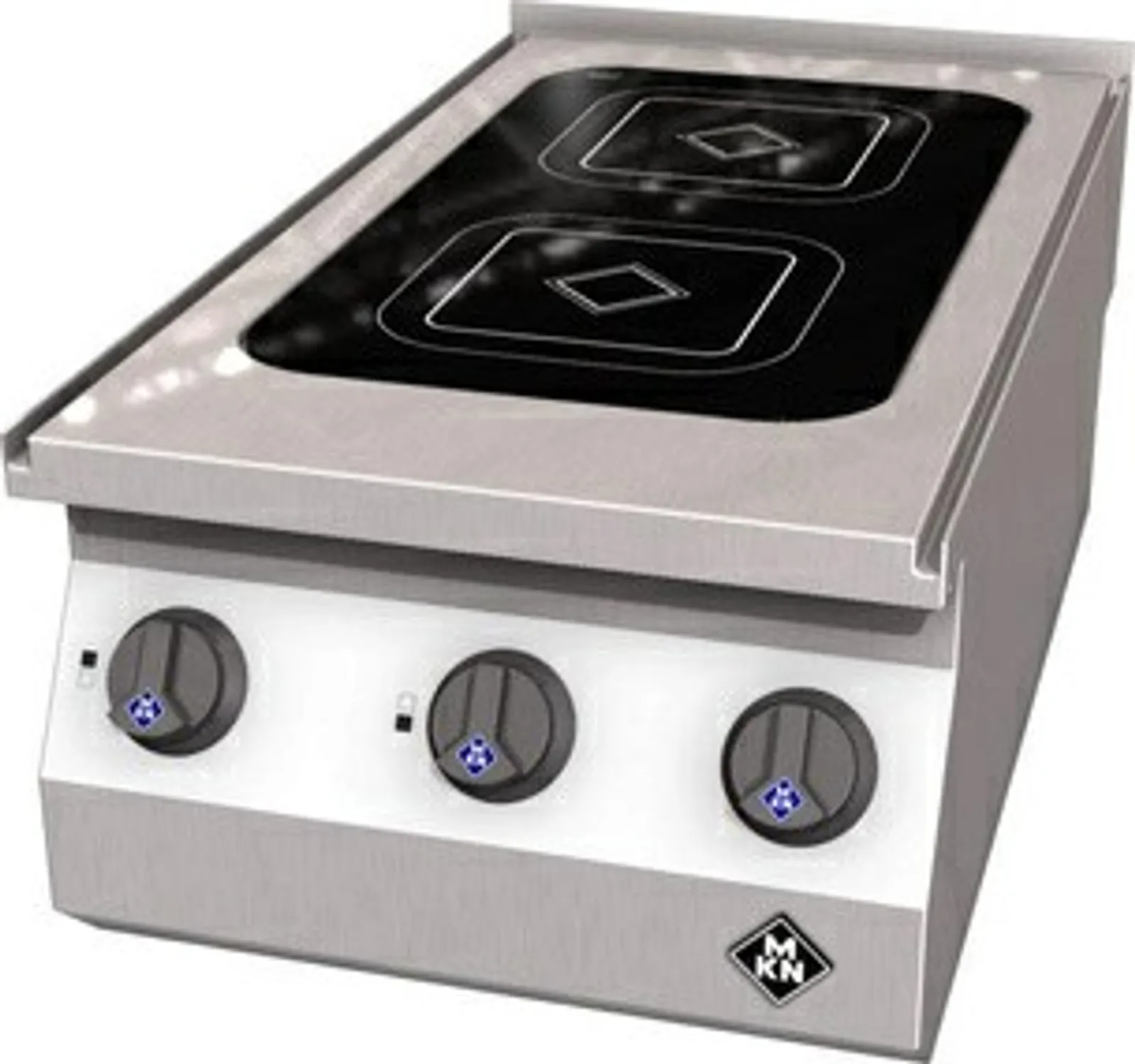 MKN 1223401 - Electric Vitro 2-Zone Counter SL