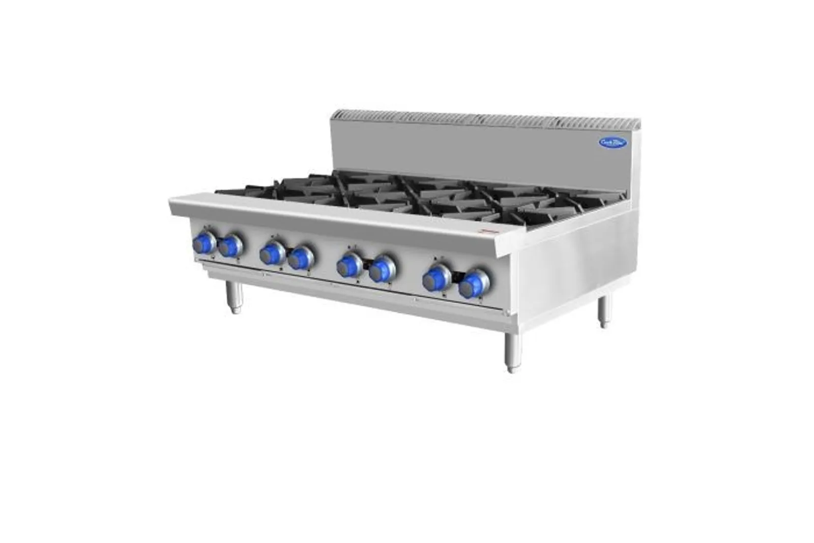 Cookrite AT80G8B-C-NG - Open 8 Burner Cook Tops NG