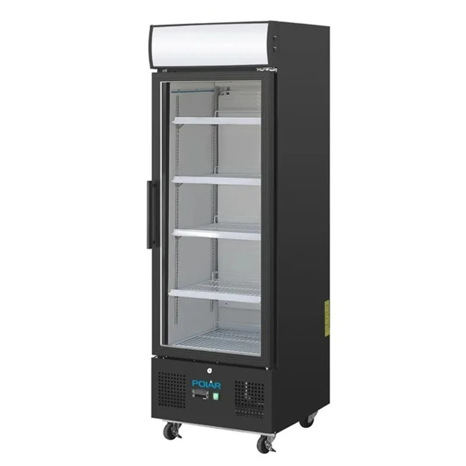 Polar GH426-A - G-Series Upright Display Fridge 218Ltr Black
