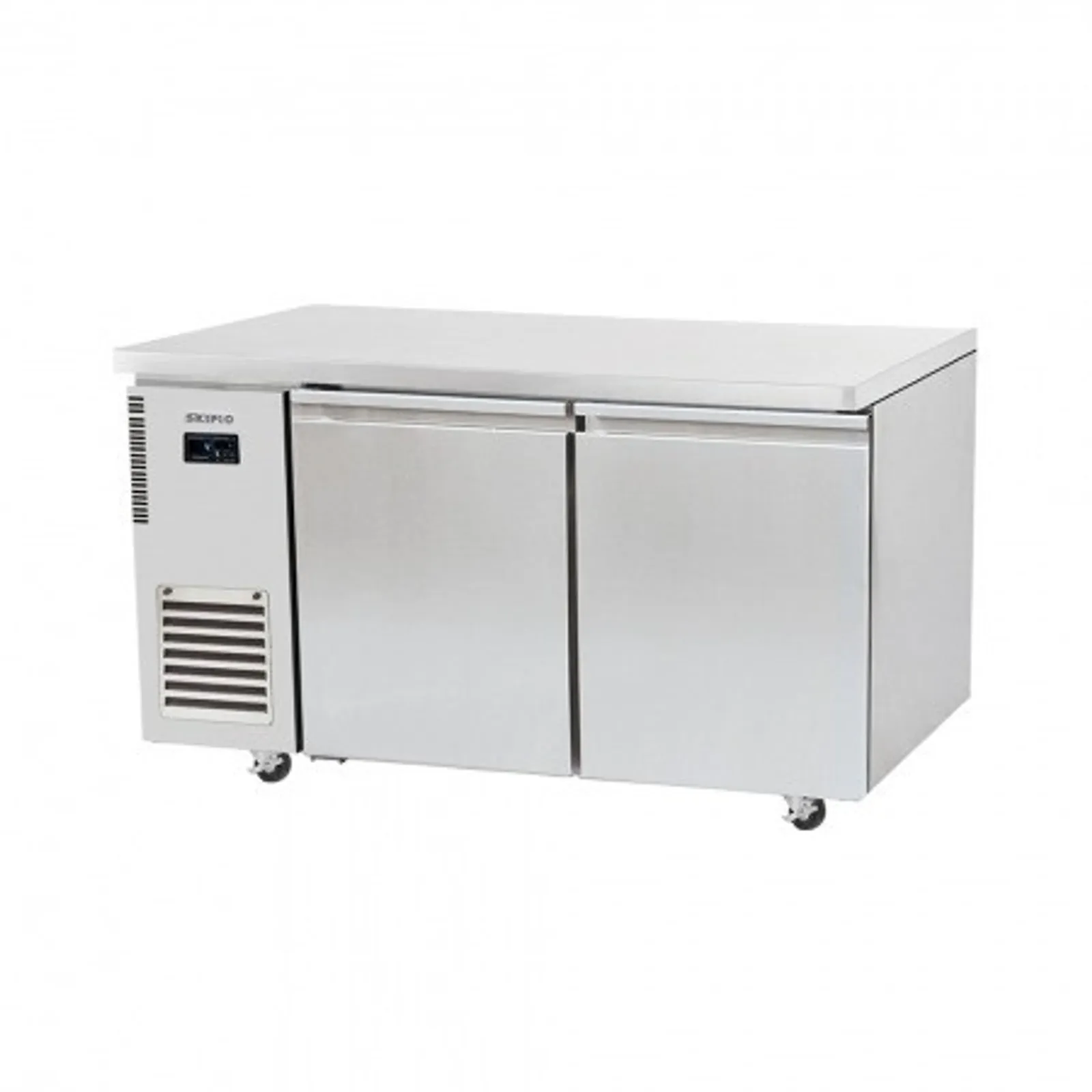 Skipio SUR15-2 - 2 Solid Door Under Counter Fridge, 600mm Deep