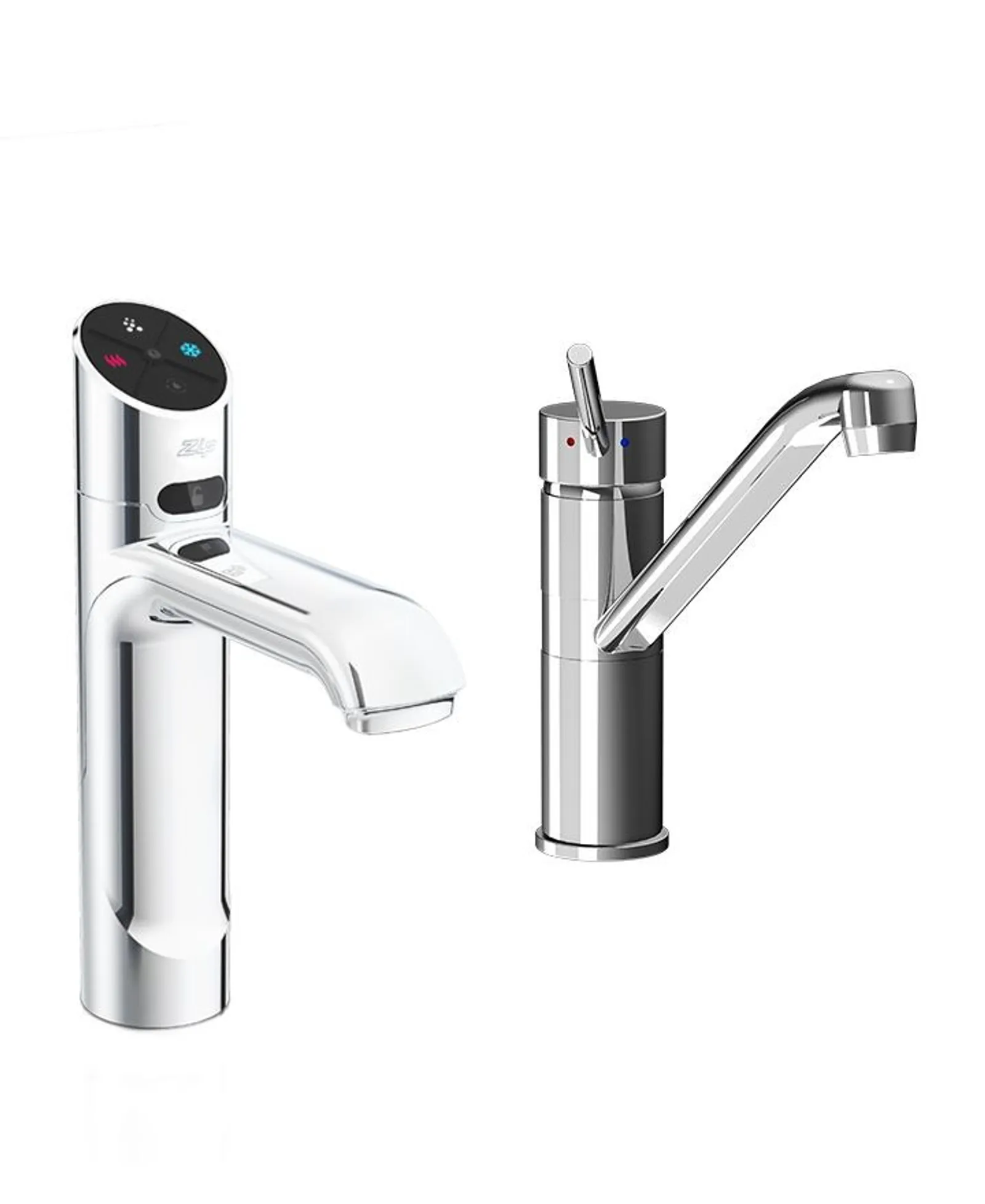 Zip Hydrotap H55675Z00AU - 5-in-1 Classic Plus tap with Classic Mixer Chrome - Boiling, Chilled, Sparkling