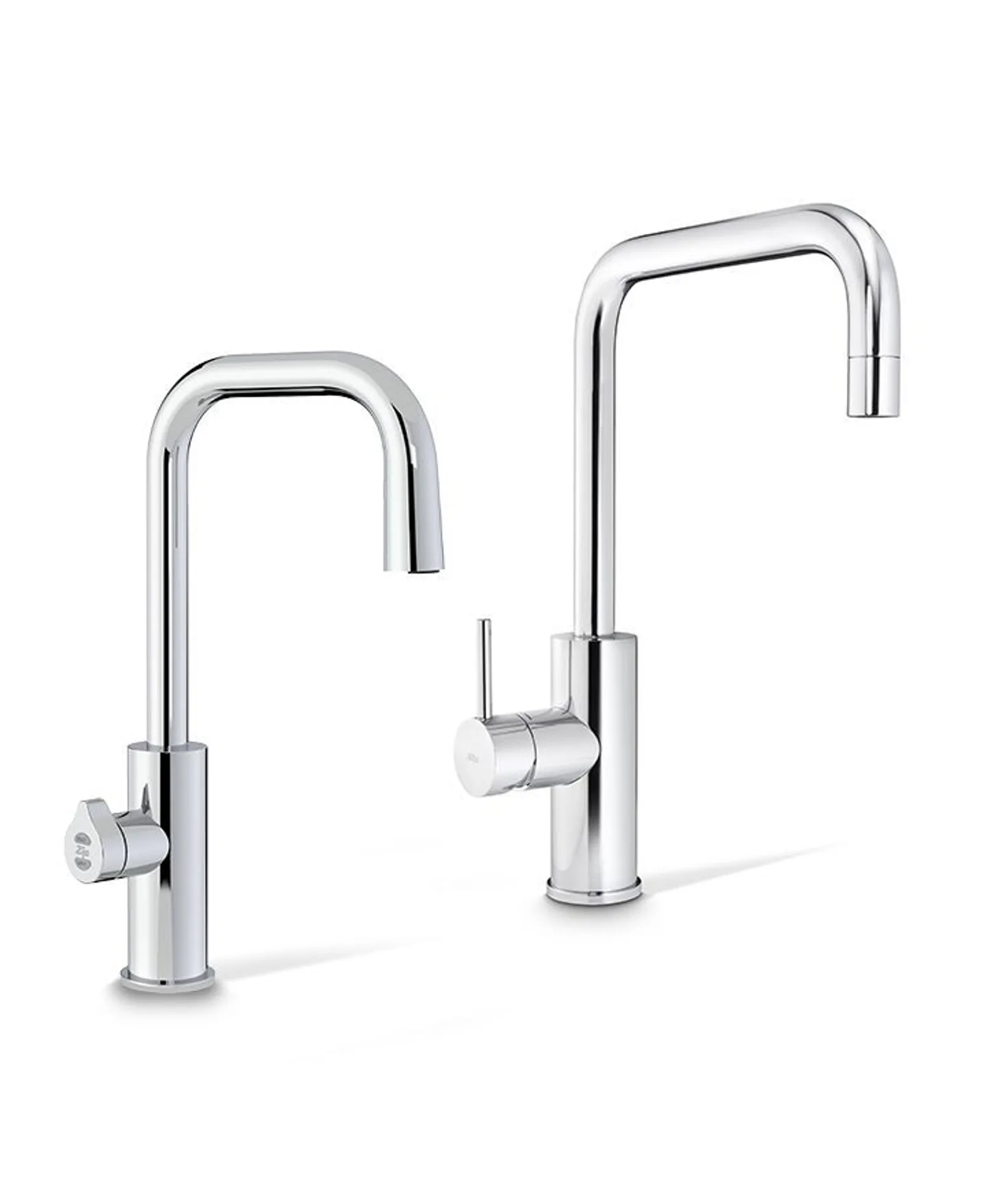 Zip Hydrotap H5C976Z00AU - 5-in-1 Cube Plus tap with Cube Mixer Chrome - Boiling, Chilled, Sparkling