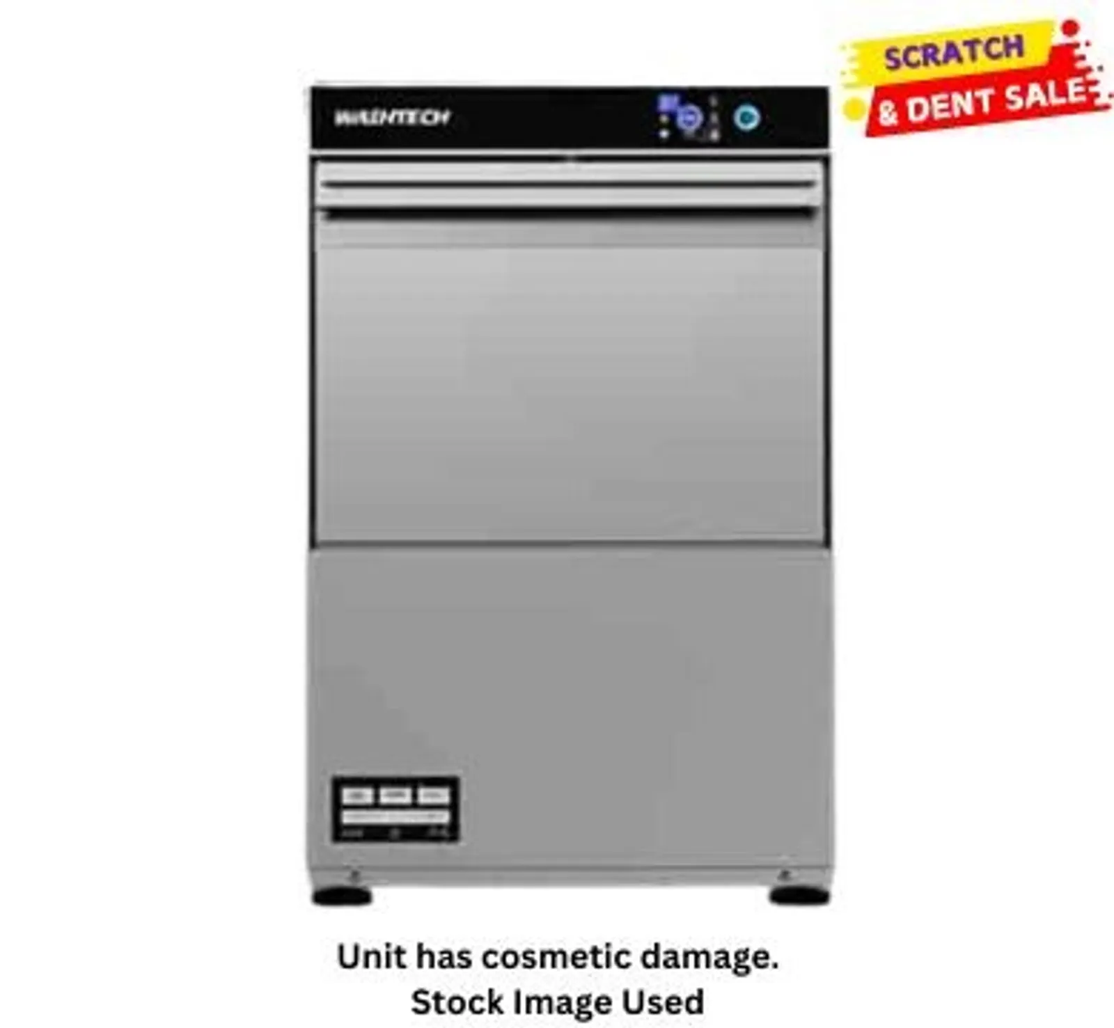Washtech GM - Professional Undercounter Glasswasher / Dishwasher - 450mm Rack - Clearance (3)
