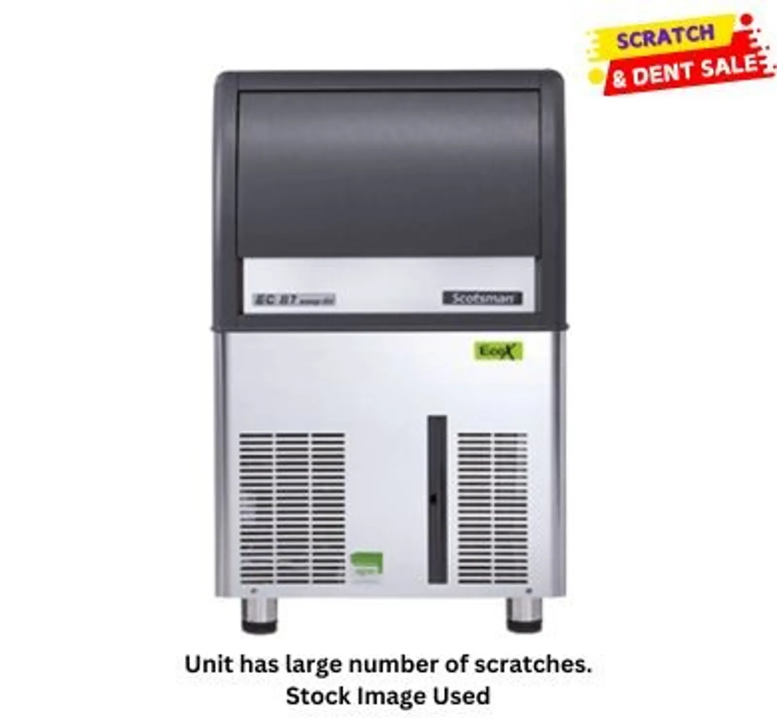 Scotsman ECS 87 AS OX - 39kg - EcoX & XSafe Self Contained Gourment Ice Maker - Clearance