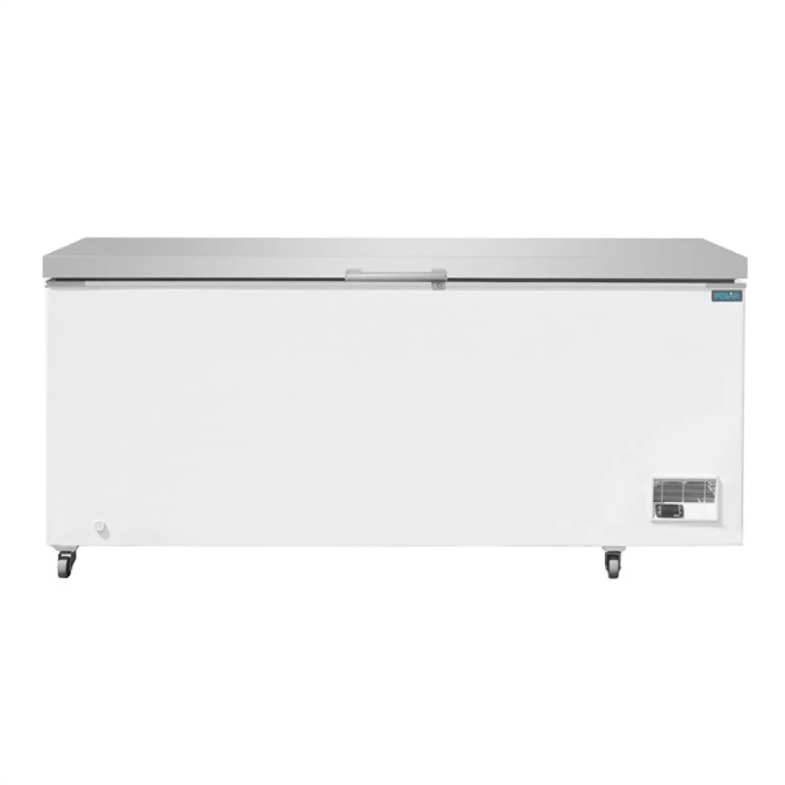 Polar GP898-A - G-Series Chest Freezer with Stainless Steel Lid 581Ltr