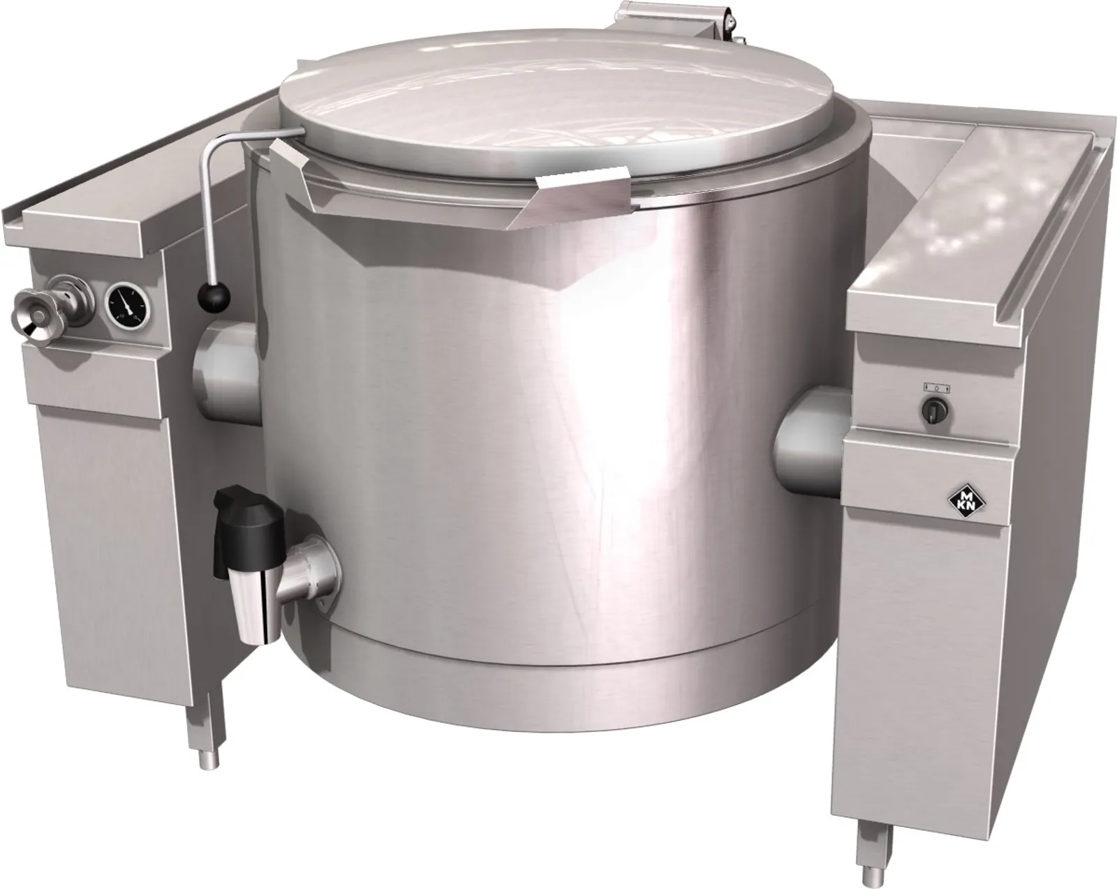 MKN 10019204 - Steam Quick Boiling Kettle 150L Motorised Tilting