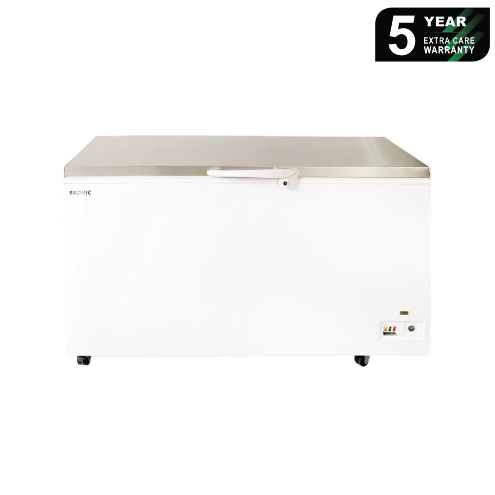 Bromic CF0500FTSS-NR - Storage Chest Freezer - 492L - Stainless Steel Top