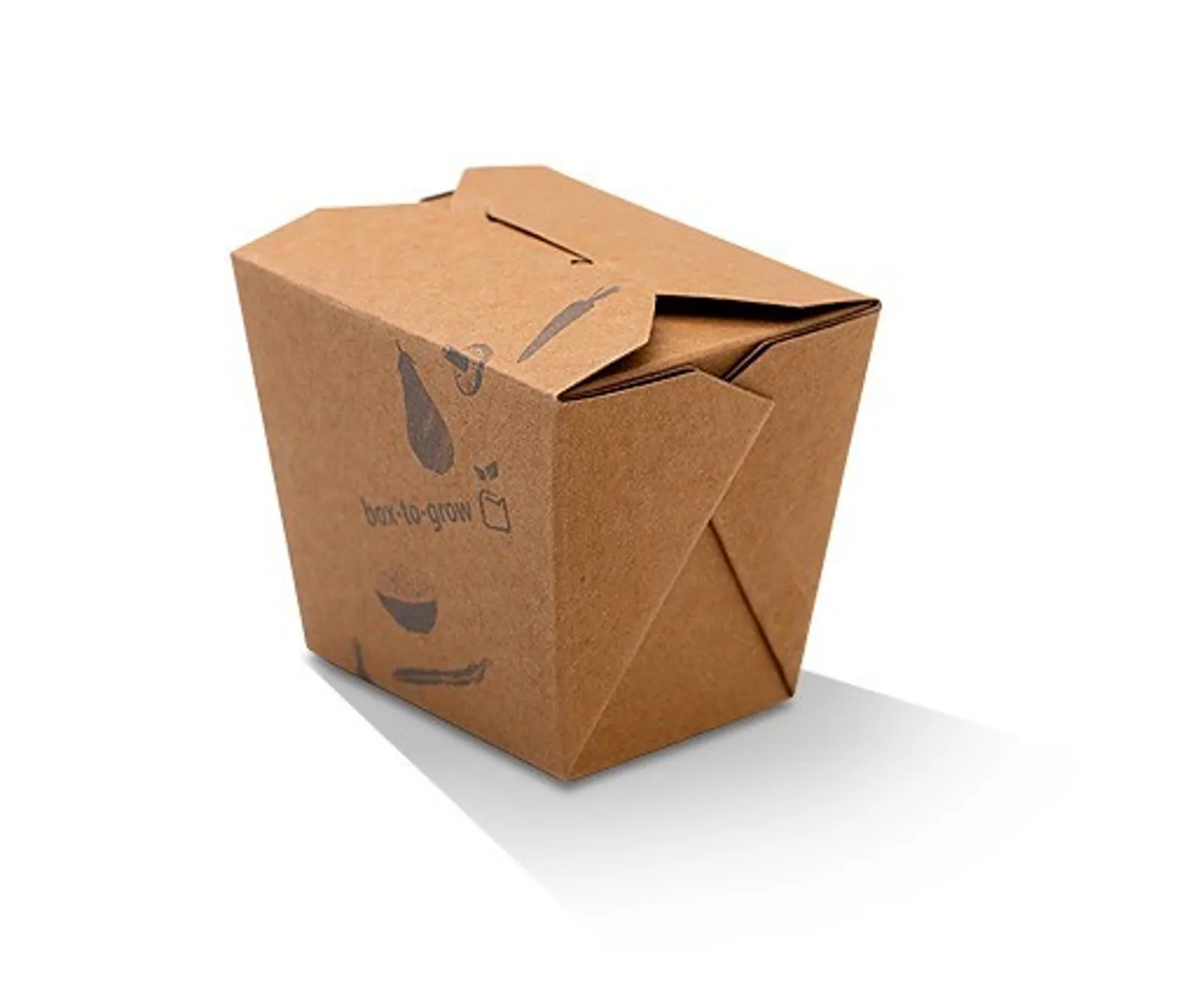 Pac Trading BNB8 8oz Noodle Box - PLA Coated 60 x 45 x 65mm CARTON