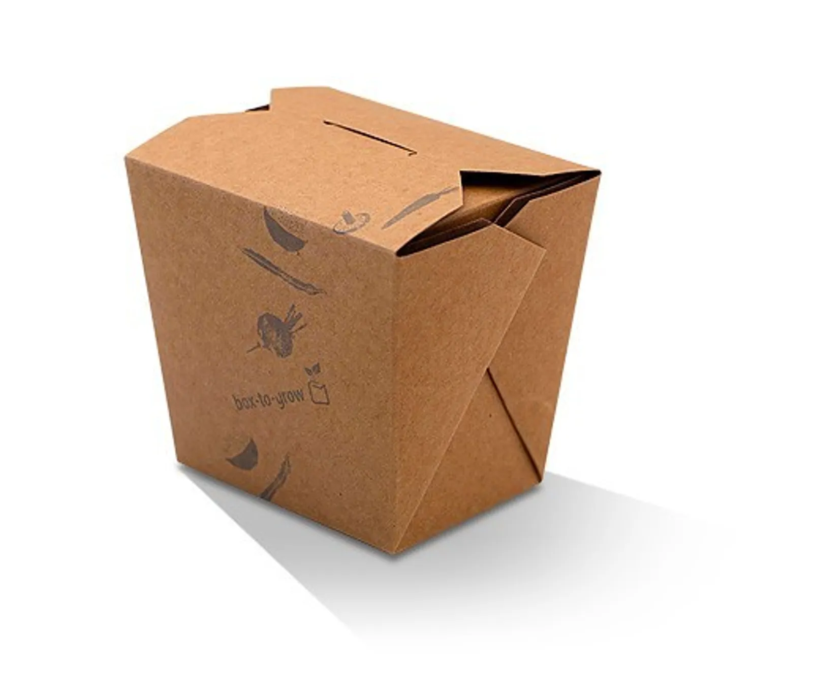 Pac Trading BNB16 16oz Noodle Box - PLA Coated 75 x 57 x 85mm CARTON