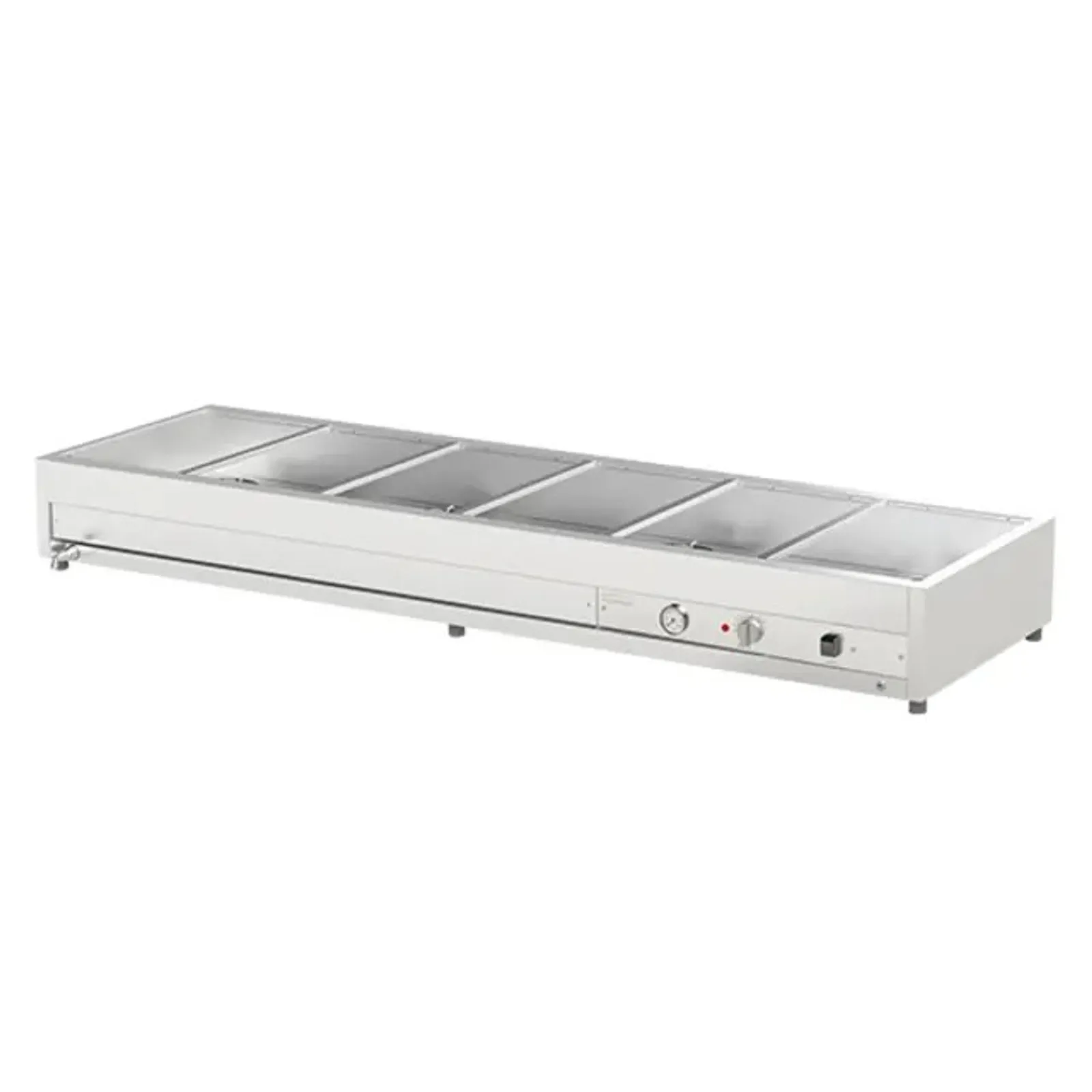 Woodson W.BMA26 2 Row 6 Bay Large Bain Marie