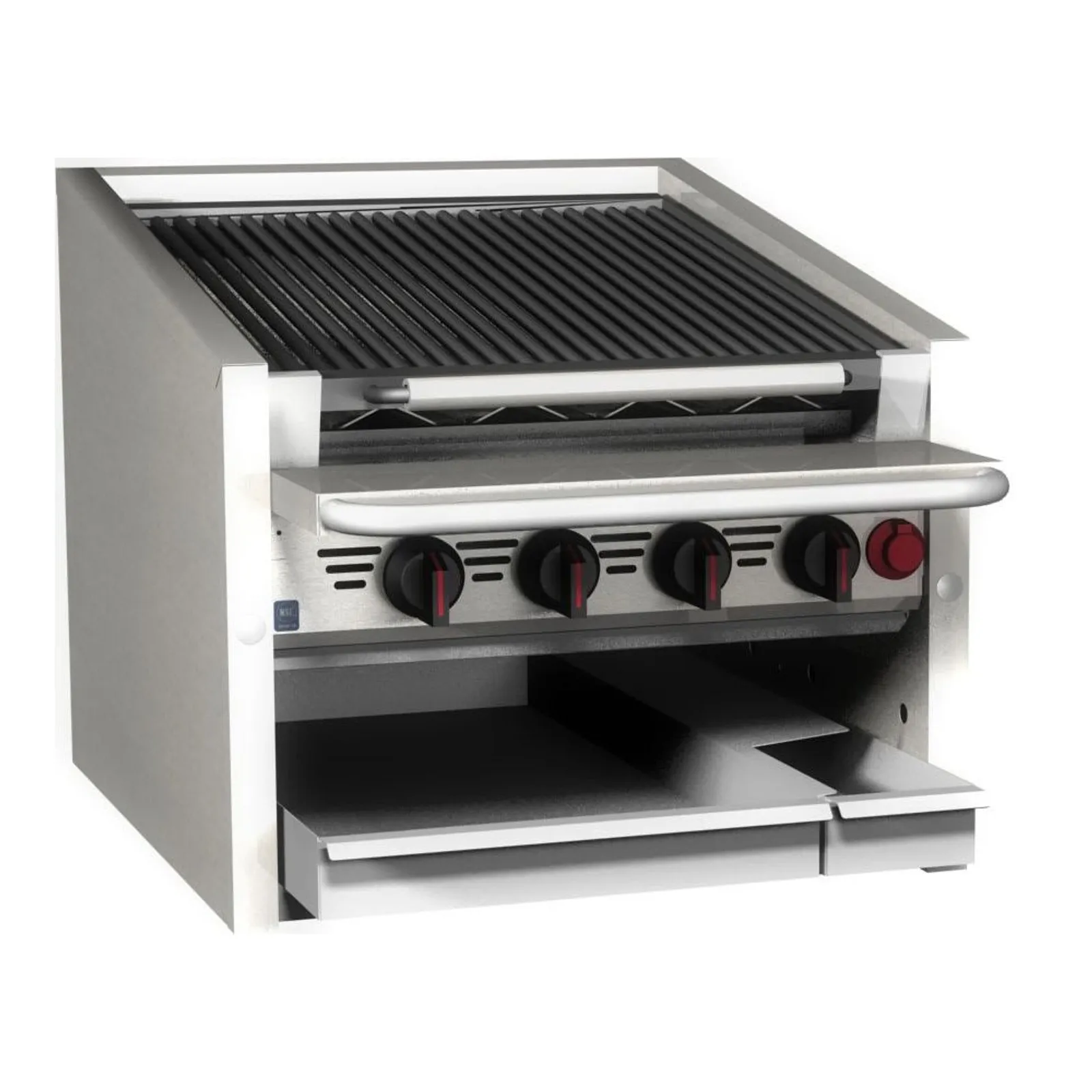 MagiKitch’n CM-624-RMB Radiant Grill Char Broiler