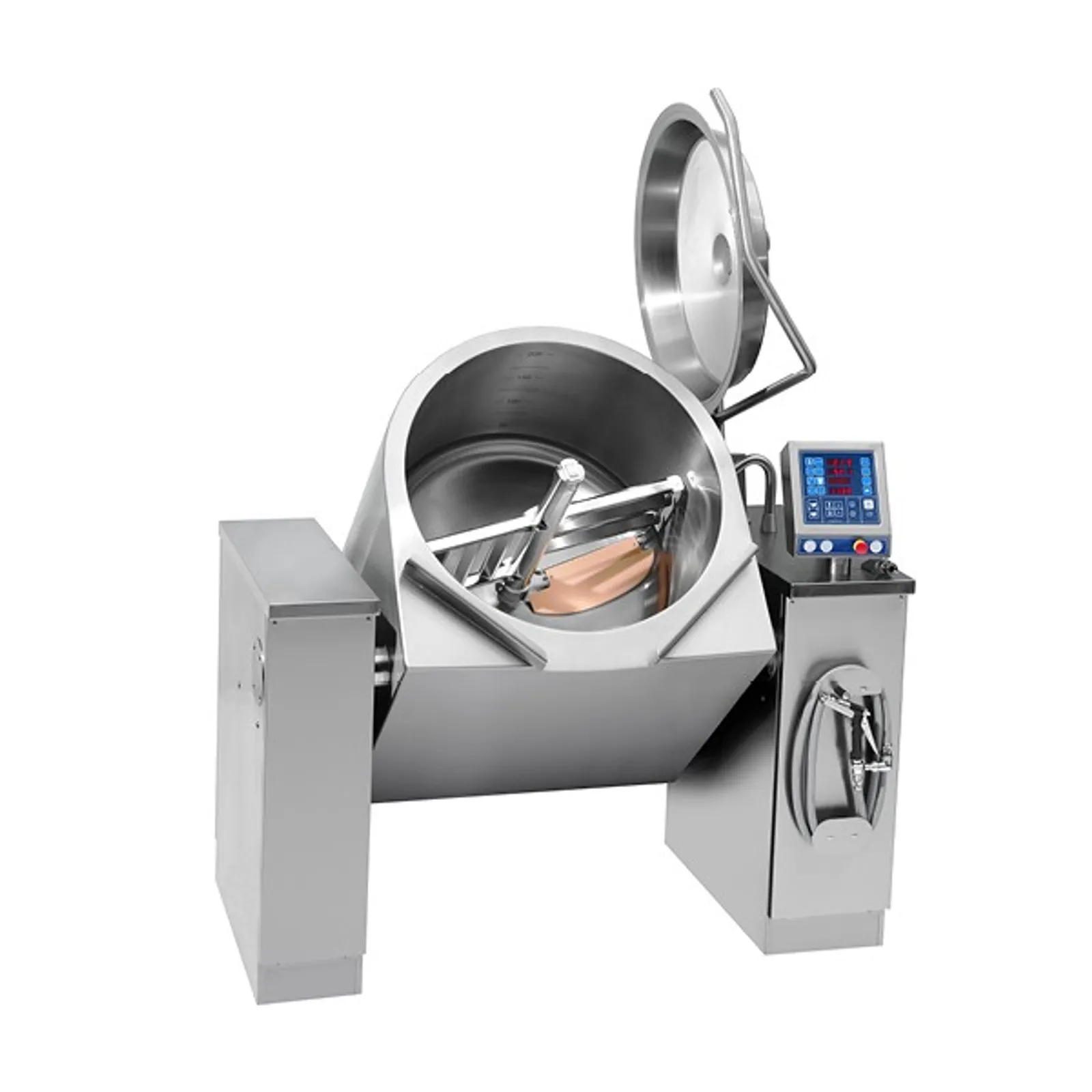 Joni AU102001 Optimix Electric Tilting Kettle W/ Integrated Stirrer