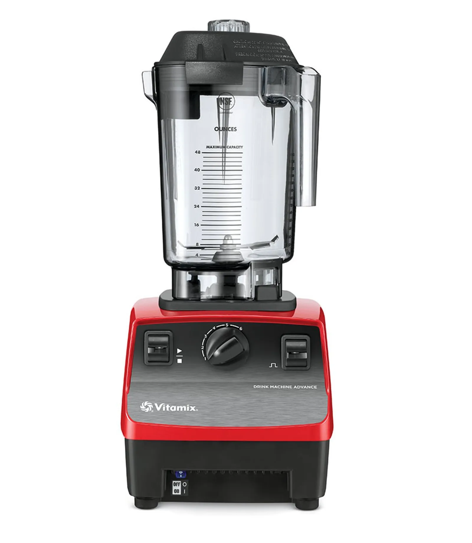 Vitamix Drink Machine Advance Blender - Red Body